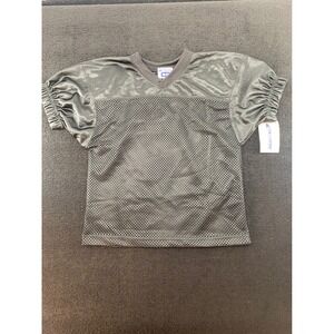 Youth Medium Black Mesh Football Jersey‎ Champra Sports Jersey